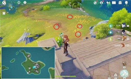 原神基本呈蓝色的野生动物是什么