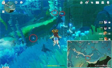 原神基本呈蓝色的野生动物是什么