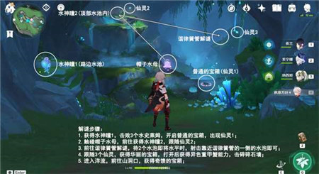 原神水与土之眼殿堂解密怎么玩