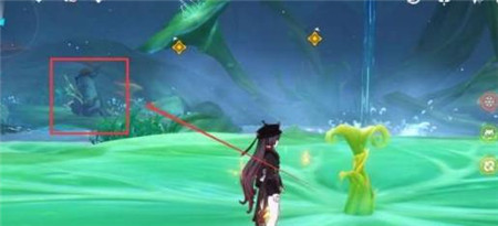 原神通往黯道的曲调三个草种子位置在哪