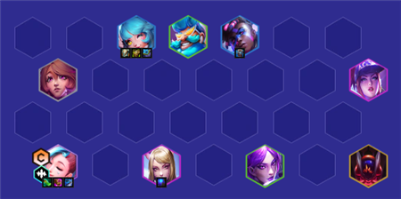 金铲铲之战S10KDA法师萨勒芬妮阵容怎么玩