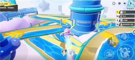 元梦之星激流勇进怎么跑
