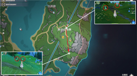 原神柔灯铃采集路线是什么