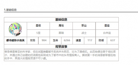 第七史诗暗影小泡芙怎么样