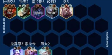 金铲铲之战S11赛季武仙子索拉卡阵容怎么搭配