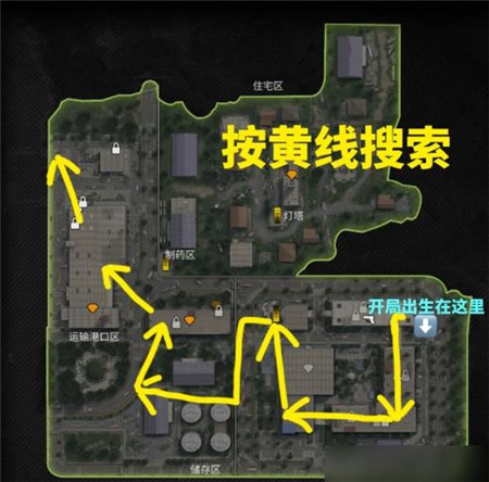 萤火突击萌新怎么跑图