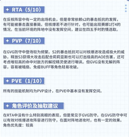 第七史诗5星自然属性骑士赛娜怎么样
