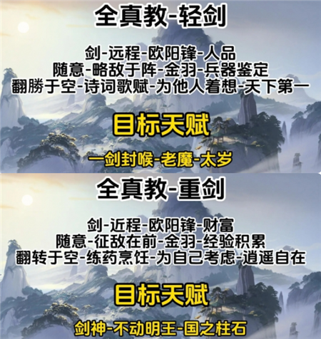 射雕最强心法怎么选择